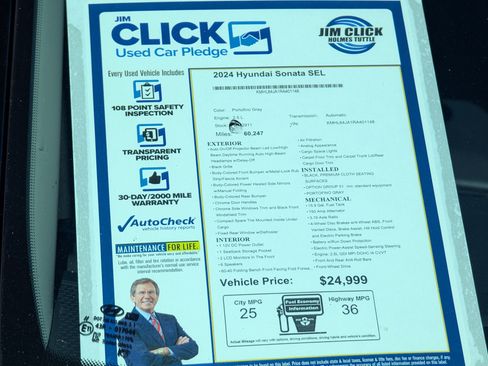 Used 2024 Hyundai Sonata SEL image 13