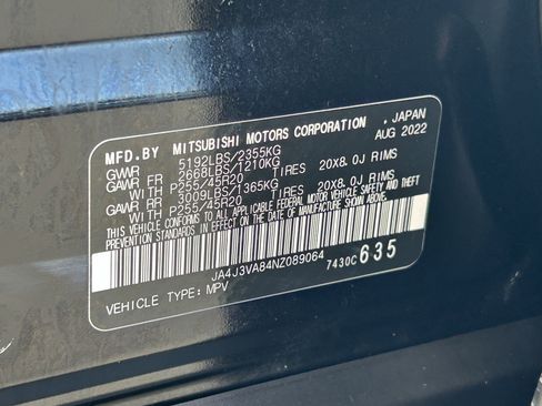 Used 2022 Mitsubishi Outlander SEL image 30