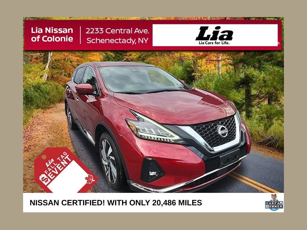 Certified 2023 Nissan Murano SL w/ SL Moonroof Package AWD/4WD image 1