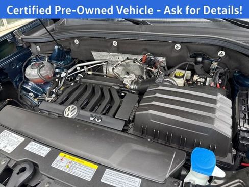 Certified 2022 Volkswagen Atlas SE w/ Black Wheel Package AWD/4WD image 24