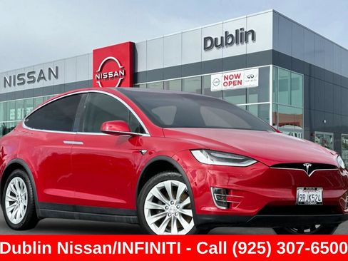 Used 2021 Tesla Model X Long Range AWD/4WD image 2