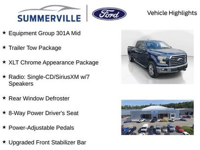 Used 2017 Ford F150 XLT w/ Equipment Group 301A Mid