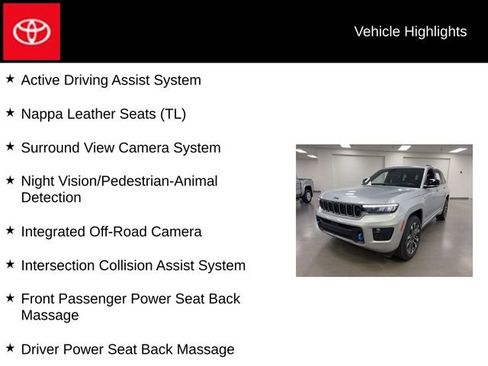 Used 2024 Jeep Grand Cherokee Overland w/ Advanced Protech Group III image 25