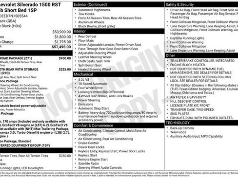 Used 2022 Chevrolet Silverado 1500 RST w/ Z71 Off-Road Package image 28