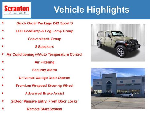 New 2026 Jeep Wrangler Sport S image 6