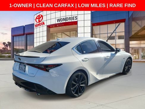Used 2024 Lexus IS 300 F Sport w/ Accessory Package 2 RWD image 6
