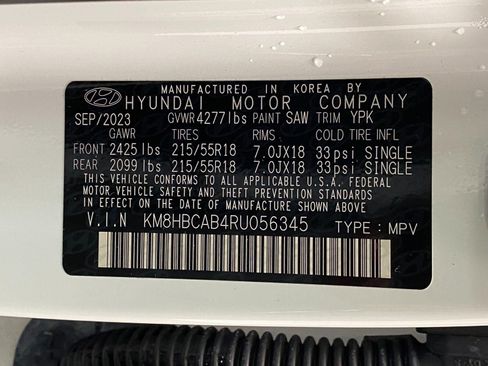 Certified 2024 Hyundai Kona SEL AWD/4WD image 31