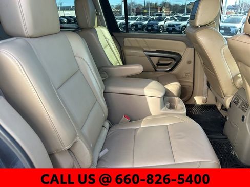 Used 2015 Nissan Armada Platinum w/ 2nd Row Captain Seat Package image 6
