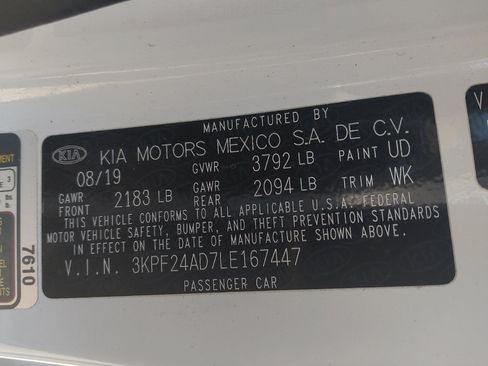 Used 2020 Kia Forte LXS FWD image 33