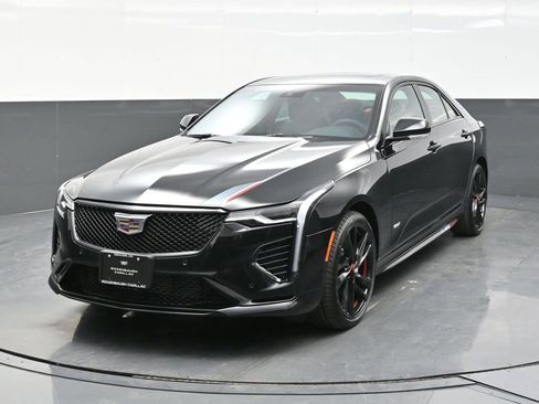 New 2025 Cadillac CT4 V w/ LPO, Red Accent Package AWD/4WD image 2