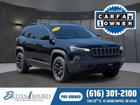 Used 2022 Jeep Cherokee Trailhawk w/ Premium Leather Package AWD/4WD image 1