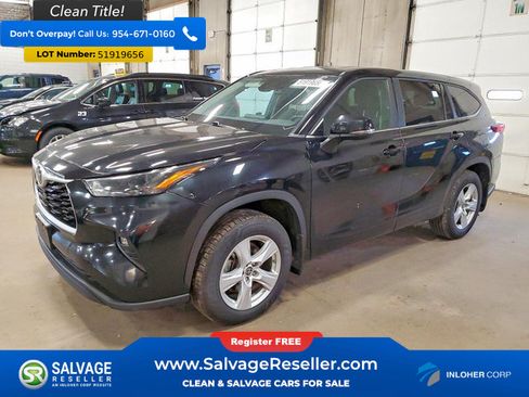 Used 2023 Toyota Highlander LE w/ Protection Package #3 (TMS) FWD image 1
