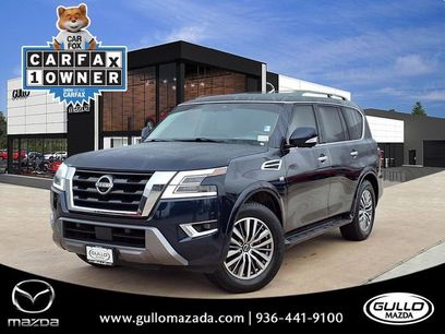 Used 2021 Nissan Armada SL w/ Captain's Chairs Package