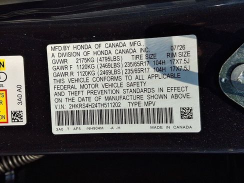New 2026 Honda CR-V LX image 11
