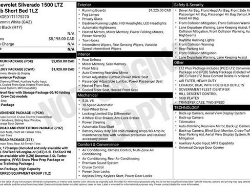 New 2026 Chevrolet Silverado 1500 LTZ w/ LTZ Premium Package AWD/4WD image 4