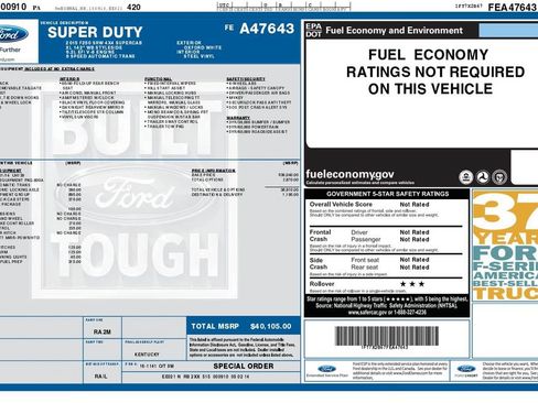 Used 2015 Ford F250 XL w/ Power Equipment Group AWD/4WD image 6