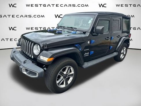 Used 2018 Jeep Wrangler Unlimited Sahara AWD/4WD image 1