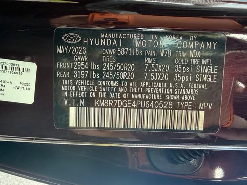 Used 2023 Hyundai Palisade Calligraphy w/ Cargo Package AWD/4WD image 81