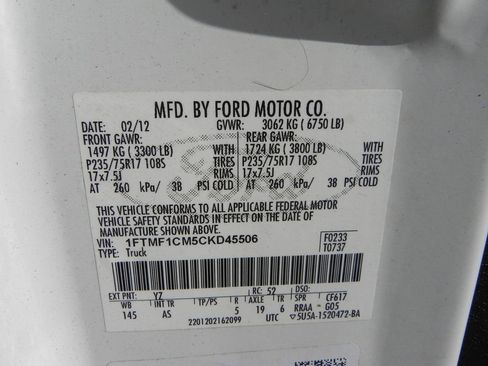 Used 2012 Ford F150 XL w/ XL Plus Pkg image 19