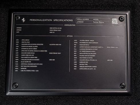 Certified 2022 Ferrari Roma RWD image 36