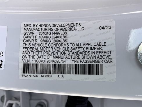 Used 2022 Honda Accord Touring image 7