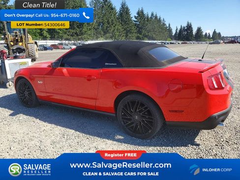 Used 2012 Ford Mustang GT w/ Safety & Security Pkg RWD image 3