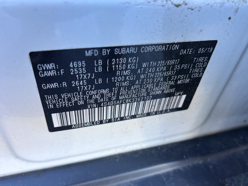 Used 2019 Subaru Outback 2.5i Premium AWD/4WD image 27