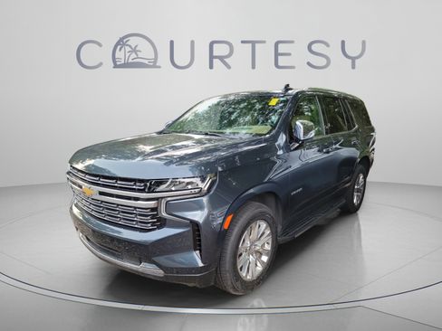 Used 2021 Chevrolet Tahoe Premier w/ Premium Package RWD image 1