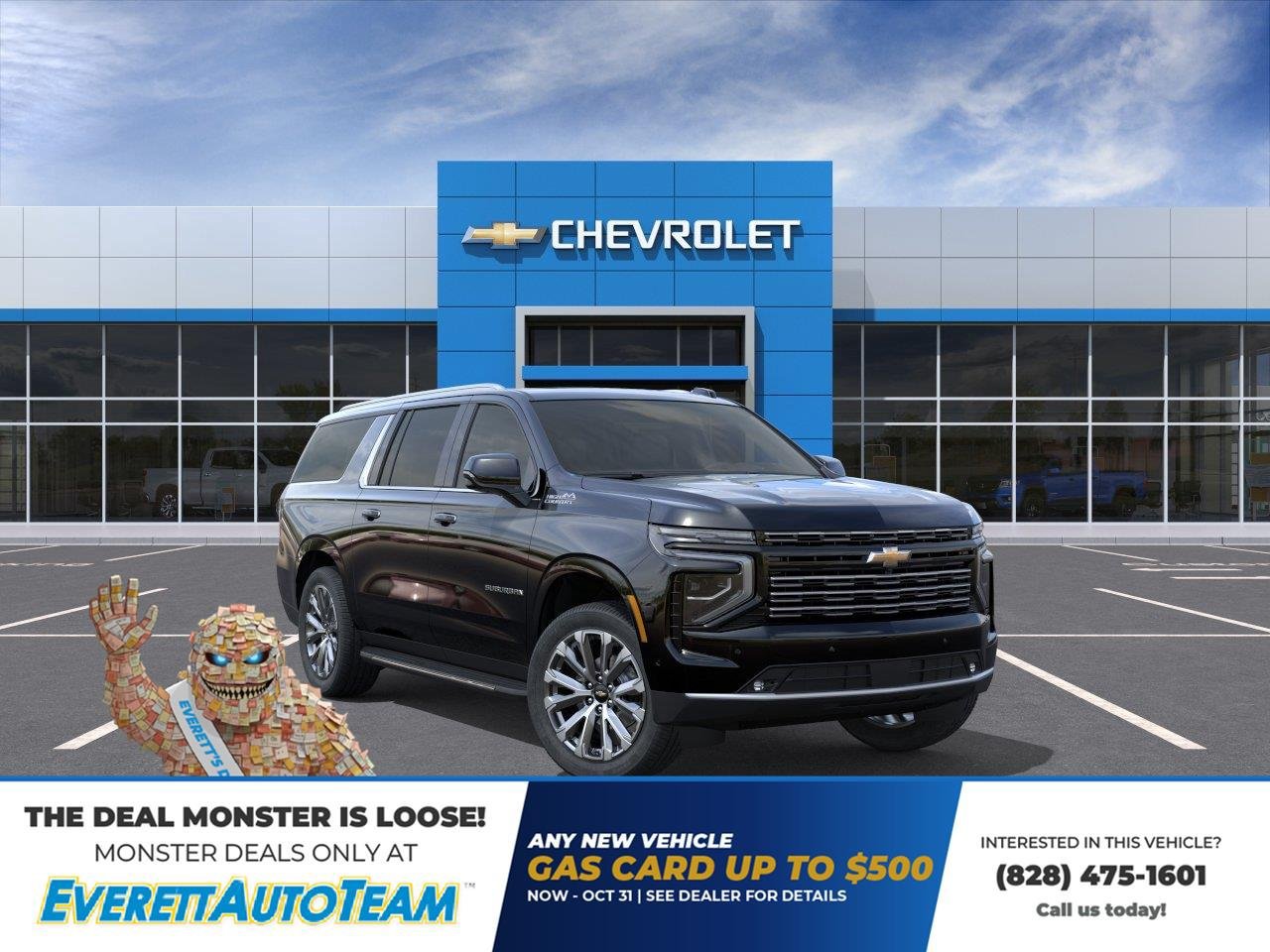 New 2026 Chevrolet Suburban High Country w/ Sun And Tow Package AWD/4WD image 1