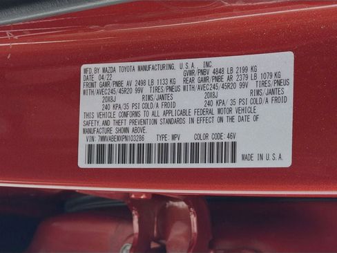 Used 2023 MAZDA CX-50 AWD 2.5 S w/ Cargo Package image 37