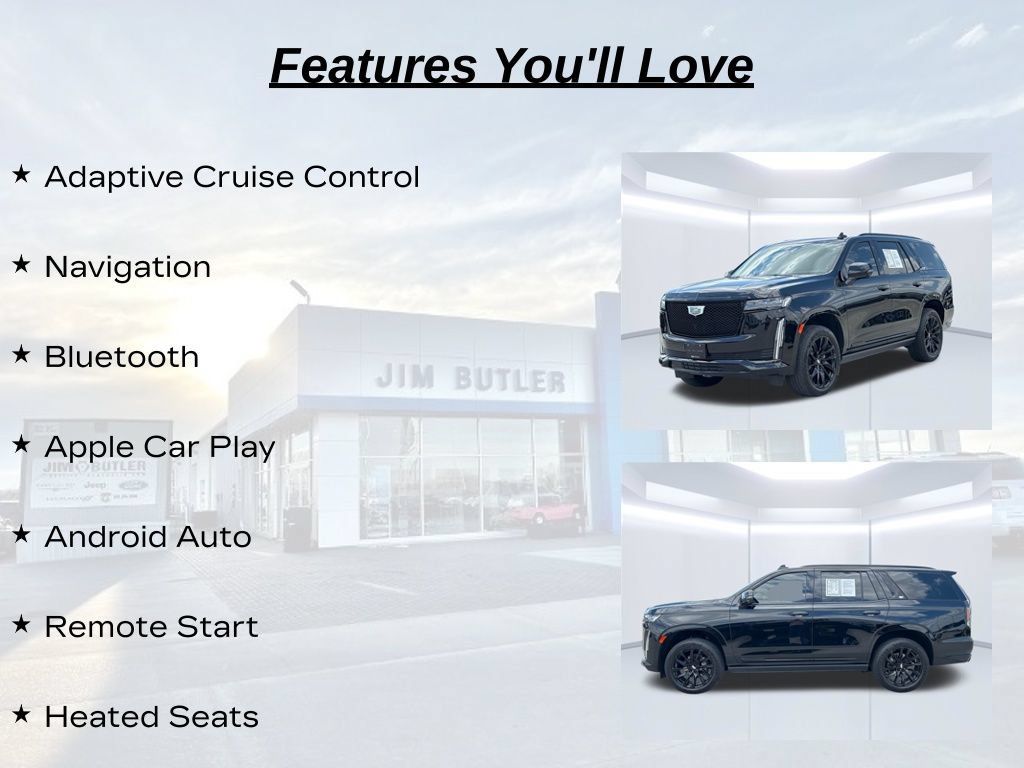 Used 2022 Cadillac Escalade Sport Platinum w/ LPO, ONYX Package AWD/4WD image 10