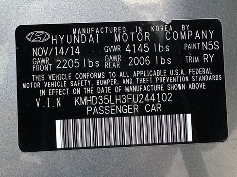 Used 2015 Hyundai Elantra GT w/ Option Group 03 image 35