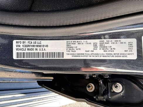 Used 2021 RAM 1500 Limited image 16