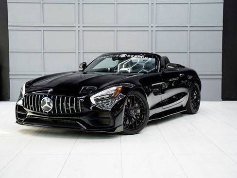 Used 2018 Mercedes-Benz AMG GT Roadster w/ Lane Tracking Package image 1