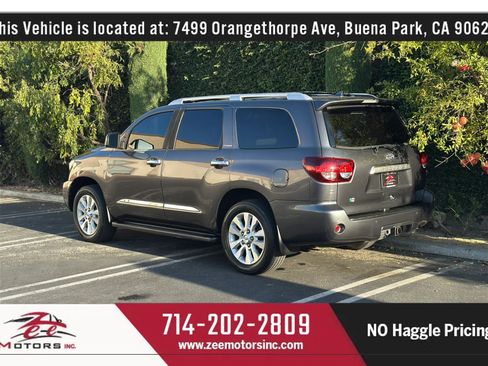 Used 2019 Toyota Sequoia Platinum w/ Carpet Mat Package (TMS) AWD/4WD image 9