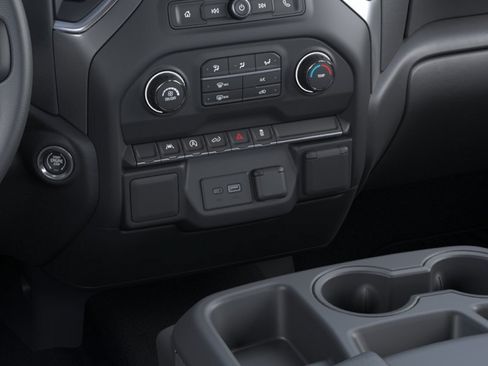 New 2026 Chevrolet Silverado 1500 Custom w/ Turbomax Blackout Package AWD/4WD image 24