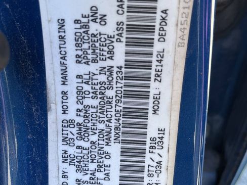 Used 2009 Toyota Corolla LE FWD image 11