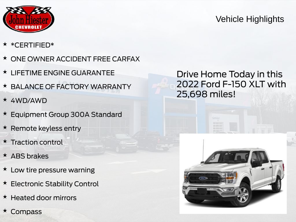 Used 2022 Ford F150 XLT AWD/4WD image 4