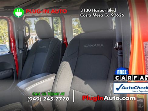 Used 2021 Jeep Wrangler Unlimited Sahara image 7