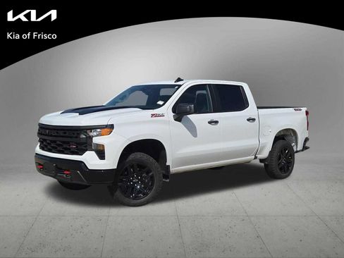 Used 2025 Chevrolet Silverado 1500 Custom Trail Boss AWD/4WD image 1