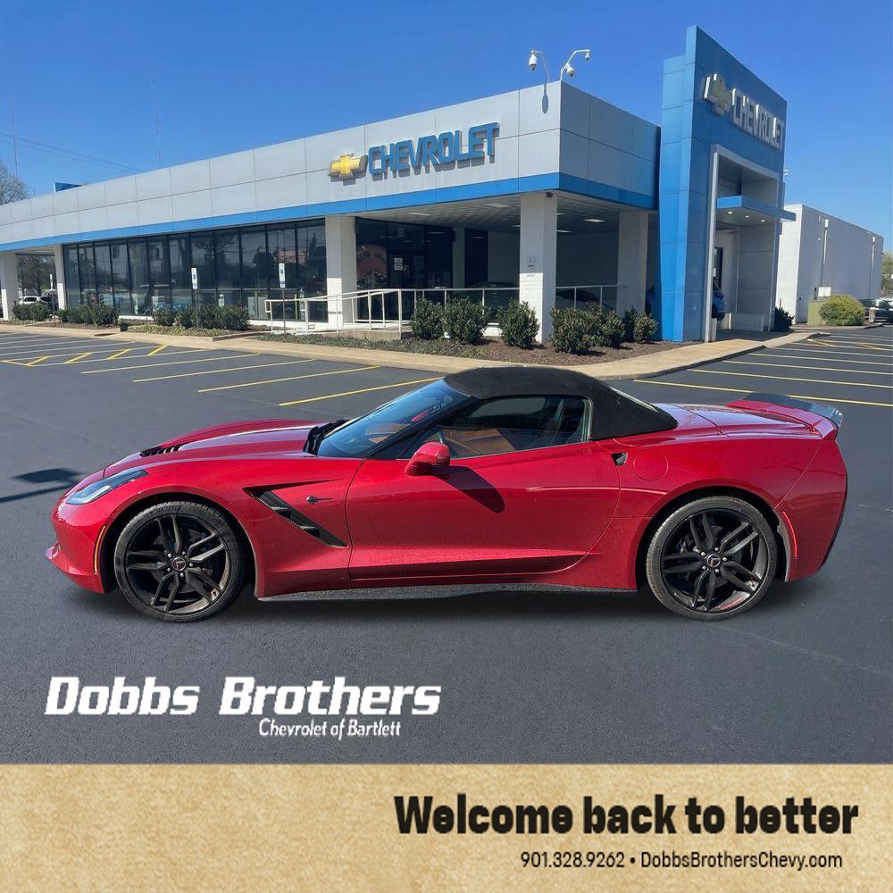 Used 2014 Chevrolet Corvette Stingray Convertible w/ 3LT Preferred Equipment Group RWD image 2