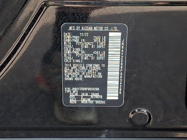 Used 2023 Nissan Armada Platinum w/ Captain's Chairs Package AWD/4WD image 31