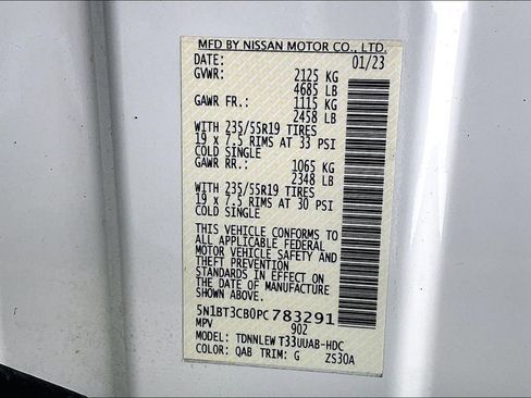 Used 2023 Nissan Rogue SL w/ SL Premium Package image 35