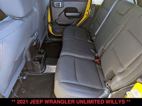 Used 2021 Jeep Wrangler Unlimited Willys image 3