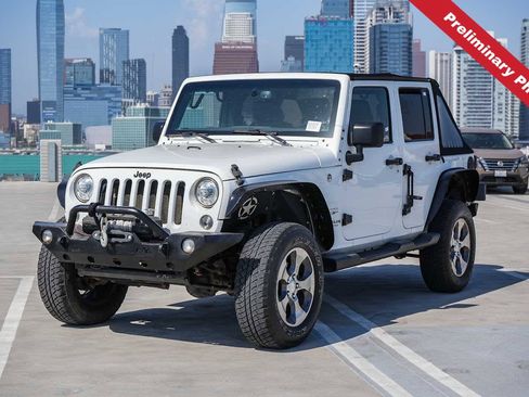 Used 2017 Jeep Wrangler Unlimited Sahara w/ Connectivity Group AWD/4WD image 1