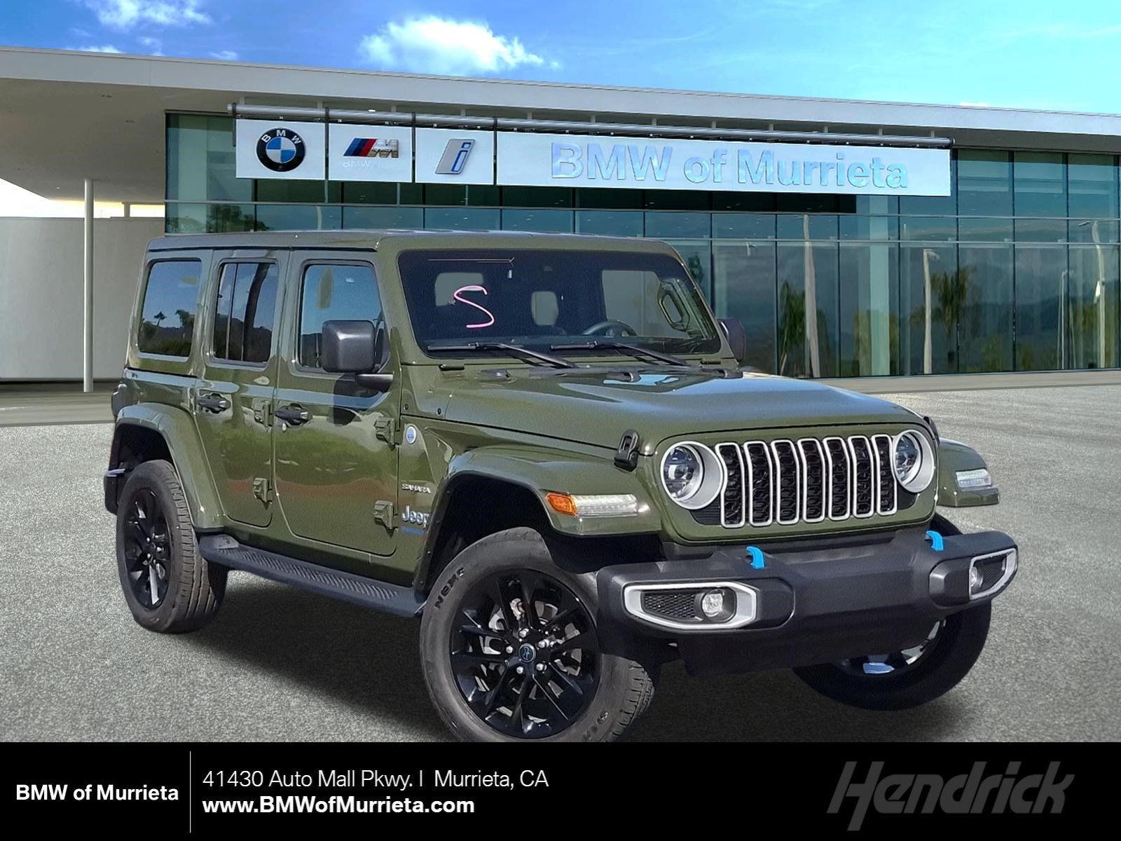 Used 2024 Jeep Wrangler Unlimited Sahara w/ Safety Group AWD/4WD image 1