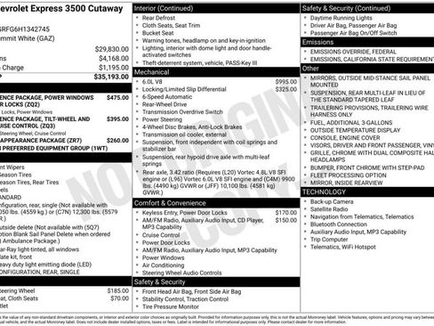 Used 2017 Chevrolet Express 3500 image 3