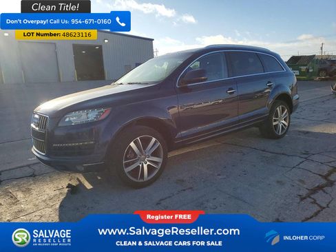 Used 2014 Audi Q7 TDI Prestige w/ Prestige Package image 1
