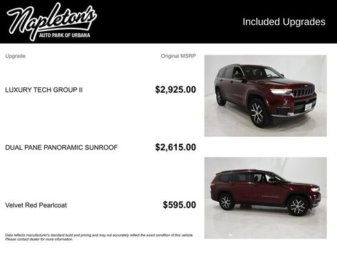 Used 2024 Jeep Grand Cherokee L Limited w/ Luxury Tech Group II AWD/4WD image 27
