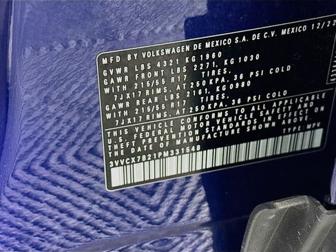 Used 2023 Volkswagen Taos S FWD image 12